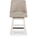  Signature Design by Ashley Robbinsdale D642-324 Upholstered Swivel Barstool IMAGE 2