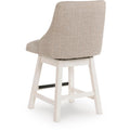 Signature Design by Ashley Robbinsdale D642-324 Upholstered Swivel Barstool IMAGE 4