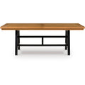 Signature Design by Ashley Galliden D841-55 Rectangular Dining Room Extension Table IMAGE 3
