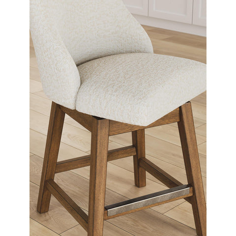  Signature Design by Ashley Cabalynn D974-324 Upholstered Barstool IMAGE 6
