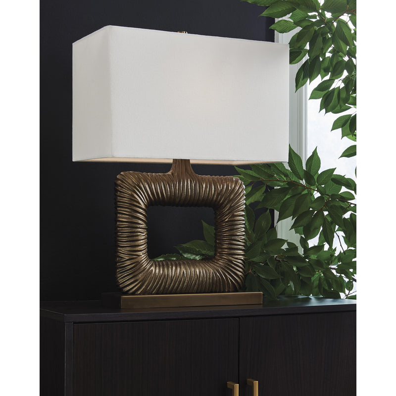  Signature Design by Ashley Garronby L207604 Metal Table Lamp IMAGE 2