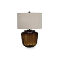  Signature Design by Ashley Bainmore L430914 Glass Table Lamp IMAGE 1