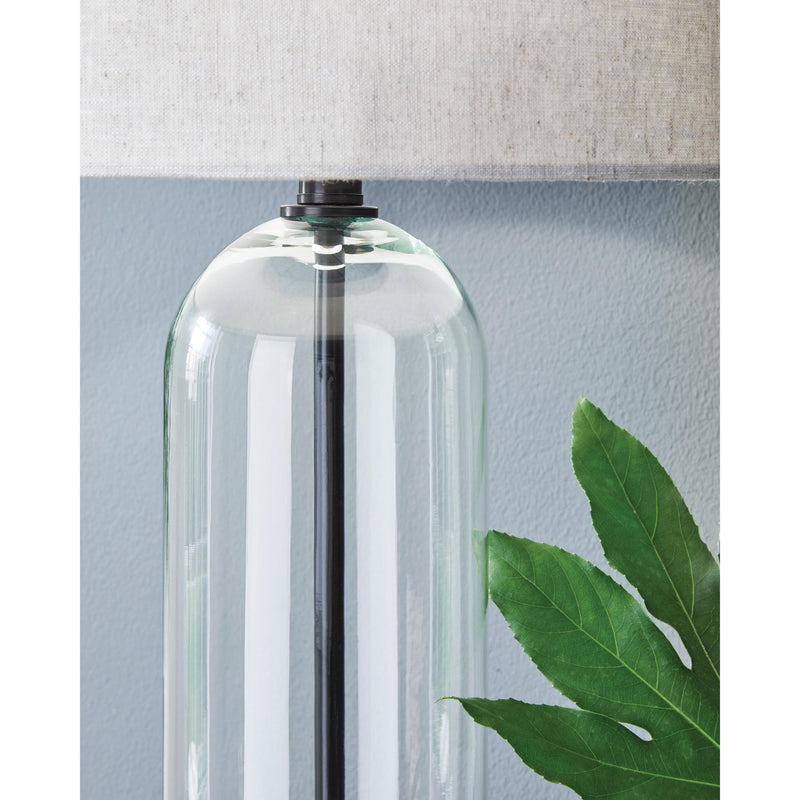  Signature Design by Ashley Kerrbrook L430944 Glass Table Lamp IMAGE 3