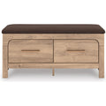  Signature Design by Ashley Kinlanni PCB1360-09 Bedroom Upholstered Storage Bench IMAGE 5