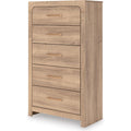  Signature Design by Ashley Kinlanni PCB1360-46 Five Drawer Chest IMAGE 3