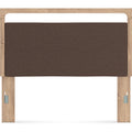  Signature Design by Ashley Kinlanni PCB1360-57 Queen Upholstered Panel Headboard IMAGE 2
