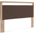 Signature Design by Ashley Kinlanni PCB1360-58 King Upholstered Panel Headboard IMAGE 1
