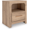  Signature Design by Ashley Kinlanni PCB1360-91 One Drawer Night Stand IMAGE 1