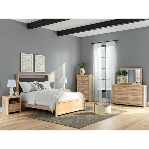  Signature Design by Ashley Kinlanni PCB1360B10 Queen Upholstered Platform Bed IMAGE 8