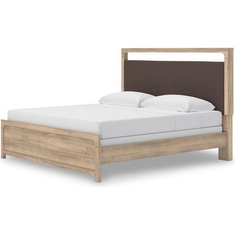  Signature Design by Ashley Kinlanni PCB1360B15 King Upholstered Panel Bed IMAGE 4