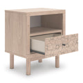  Signature Design by Ashley Arloster PCB1566-91 One Drawer Night Stand IMAGE 2