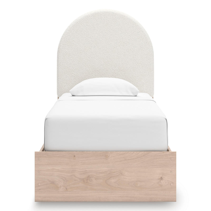  Signature Design by Ashley Arloster PCB1566B2 Twin Upholstered Panel Bed IMAGE 2