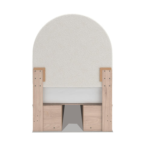  Signature Design by Ashley Arloster PCB1566B6 Twin Upholstered Panel Bed with Storage IMAGE 6