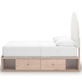  Signature Design by Ashley Arloster PCB1566B7 Full Upholstered Panel Bed with Storage IMAGE 4