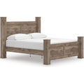  Signature Design by Ashley Rusticott PCB2260B7 King Poster Bed IMAGE 1