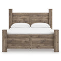  Signature Design by Ashley Rusticott PCB2260B7 King Poster Bed IMAGE 2