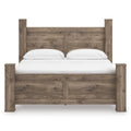  Signature Design by Ashley Rusticott PCB2260B7 King Poster Bed IMAGE 2