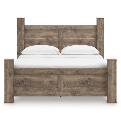  Signature Design by Ashley Rusticott PCB2260B7 King Poster Bed IMAGE 2
