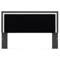  Signature Design by Ashley Zuraleus PCB3380-58 King Upholstered Panel Headboard IMAGE 2