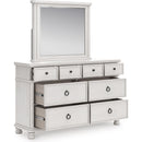  Signature Design by Ashley Rowlenstown PCB823B1 Dresser and Mirror IMAGE 2