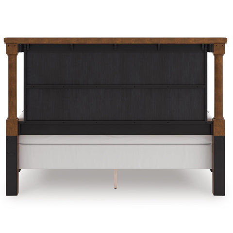  Signature Design by Ashley Rowlenstown PCB824B5 California King Poster Bed IMAGE 4