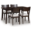  Signature Design by Ashley Mallenette PCD607-225 Dining Room Table Set IMAGE 1
