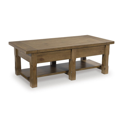  Signature Design by Ashley Vandenmore T539-1 Rectangular Cocktail Table IMAGE 4