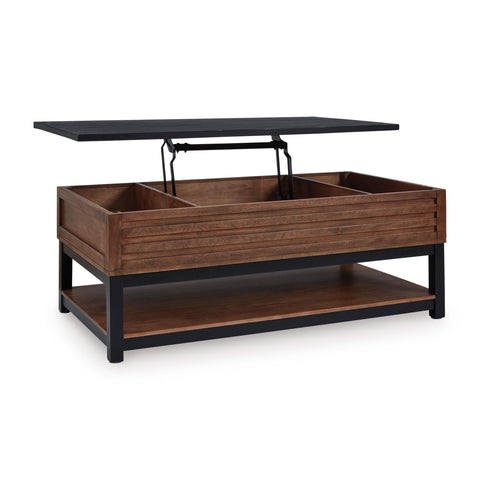  Signature Design by Ashley Kallari T737-9 Lift Top Cocktail Table IMAGE 2