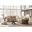  Signature Design by Ashley Bandon Leather Match 3 pc Sectional 3800648C/3800646C/3800656C IMAGE 5