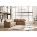 Signature Design by Ashley Bandon Leather Match 3 pc Sectional 3800655C/3800646C/3800649C IMAGE 4