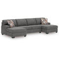  Signature Design by Ashley Seyler Lane 48405S3 3 pc Sectional with Double Chaise IMAGE 1