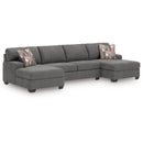  Signature Design by Ashley Seyler Lane 3 pc Sectional 4840516/4840534/4840517 IMAGE 1