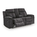  Benchcraft Brysonview 6360594 Double Reclining Loveseat with Console IMAGE 1