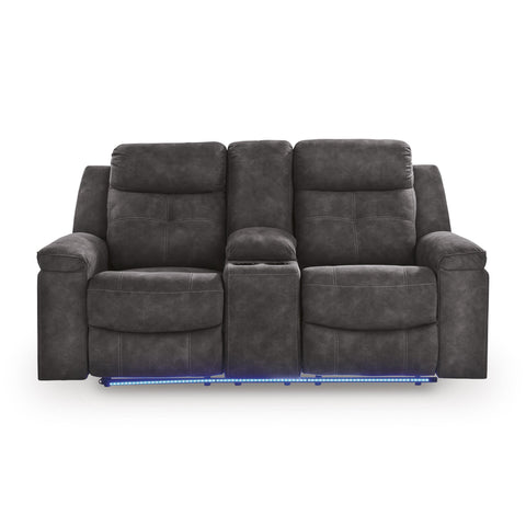  Benchcraft Brysonview 6360594 Double Reclining Loveseat with Console IMAGE 4