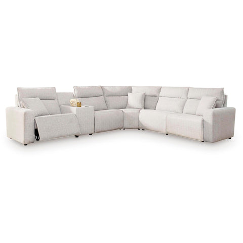  Signature Design by Ashley ModMax II 65907S36 6 pc Reclining Sectional with Console IMAGE 1