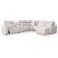  Signature Design by Ashley ModMax II 65907S6 6 pc Power Reclining Sectional with Chaise and Console IMAGE 1