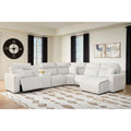  Signature Design by Ashley ModMax II 65907S6 6 pc Power Reclining Sectional with Chaise and Console IMAGE 2