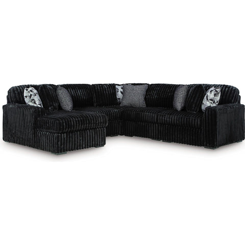  Signature Design by Ashley Midnight-Madness 98103S23 6 pc Sectional with Chaise IMAGE 1