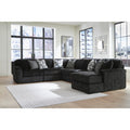  Signature Design by Ashley Midnight-Madness 98103S24 6 pc Sectional with Chaise IMAGE 2