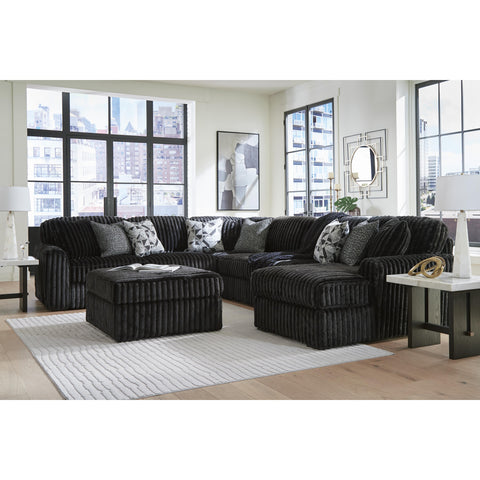  Signature Design by Ashley Midnight-Madness 98103S24 6 pc Sectional with Chaise IMAGE 5
