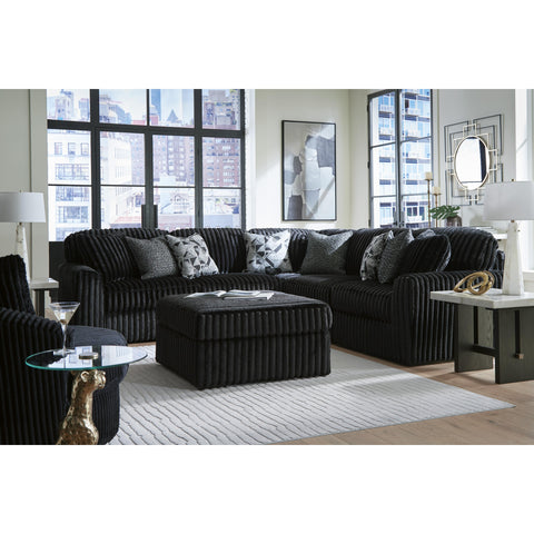  Signature Design by Ashley Midnight-Madness 98103S26 5 pc Sectional IMAGE 6