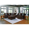  Signature Design by Ashley Midnight-Madness 98104S24 6 pc Sectional with Chaise IMAGE 5