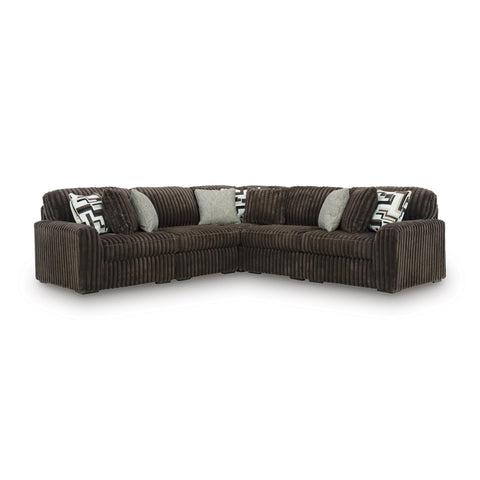  Signature Design by Ashley Midnight-Madness 98104S26 5 pc Sectional IMAGE 1