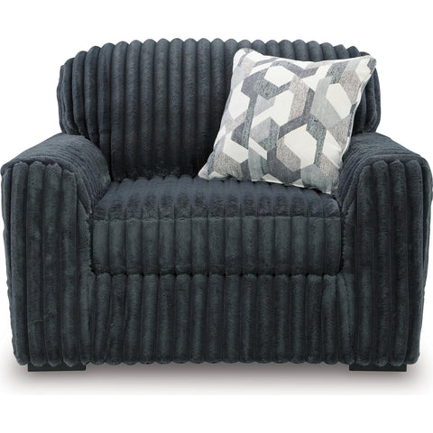  Signature Design by Ashley Midnight-Madness 9810523 Chair and a Half IMAGE 2