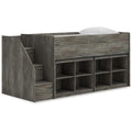  Signature Design by Ashley Frandern B4480B25 Twin Loft Bed with Bookcase Storage IMAGE 1