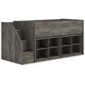  Signature Design by Ashley Frandern B4480B25 Twin Loft Bed with Bookcase Storage IMAGE 6