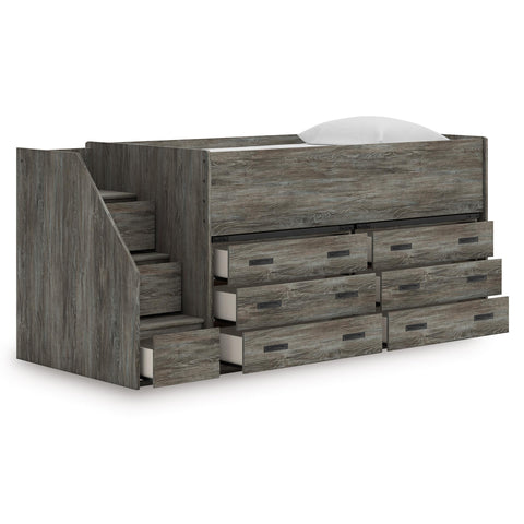  Signature Design by Ashley Frandern B4480B26 Twin Loft Bed with Drawer Storage IMAGE 2