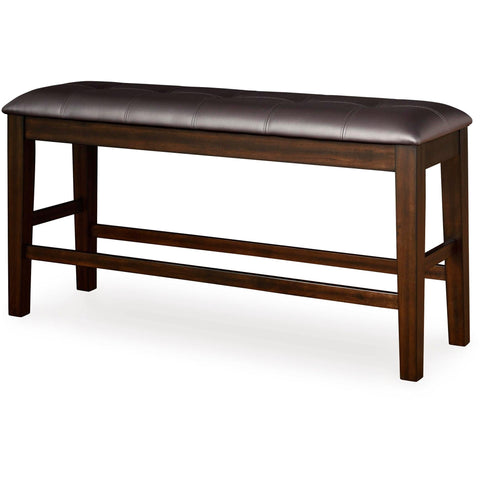  Signature Design by Ashley Haddigan D596-09 Double Counter Upholstered Bench IMAGE 1