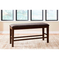  Signature Design by Ashley Haddigan D596-09 Double Counter Upholstered Bench IMAGE 3