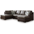  Signature Design by Ashley Castille Way PC62703S4 2 pc Sleeper Sectional with Chaise IMAGE 1